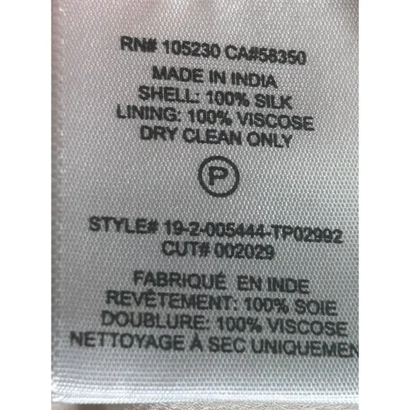 Joie Leopard Print 100% Silk Smocked Corie Keyhole A-line Blouse NEW W/TAG $228 - Picture 11 of 11